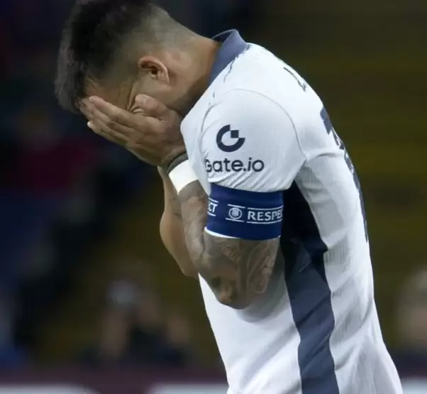 Lautaro llora por su lesión