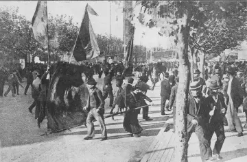 1 de mayo de 1909: la masacre de la plaza Lorea y una huelga histórica