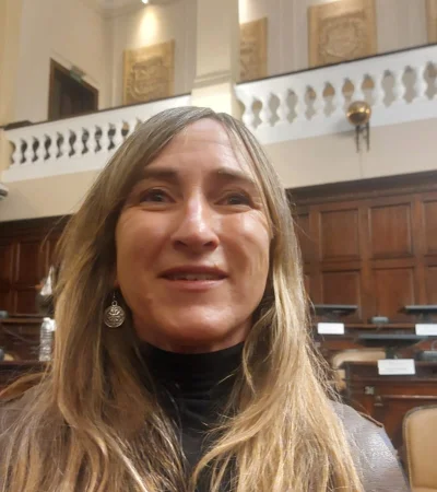 Diputada nacional por LLA Mercedes Llanos. (Foto: Daniel Gallardo)