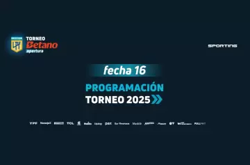Fecha 16 del Torneo Apertura 2025: días, horarios, árbitros y TV