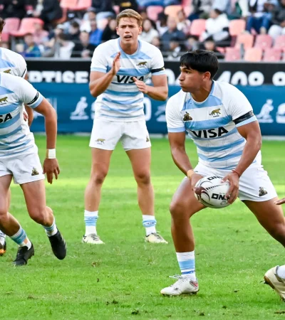 Jerónimo Llorens (medio scrum de Teqüé) estuvo desde el inicio.