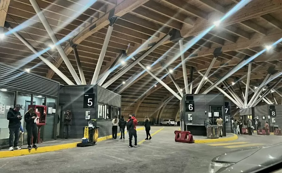 Demoras en el paso a Chile.