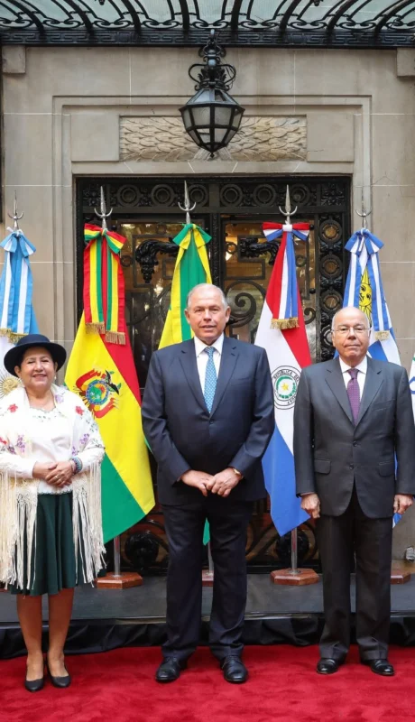 El Palacio San Martín es el epicentro de las reuniones de jefes diplomáticos del Mercosur este primer semestre.