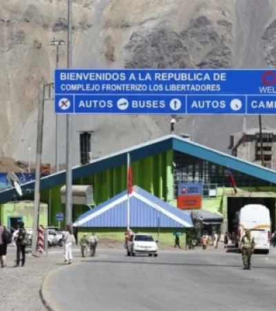 Paso a Chile, complejo Los Libertadores/