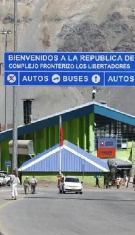 Paso a Chile, complejo Los Libertadores/