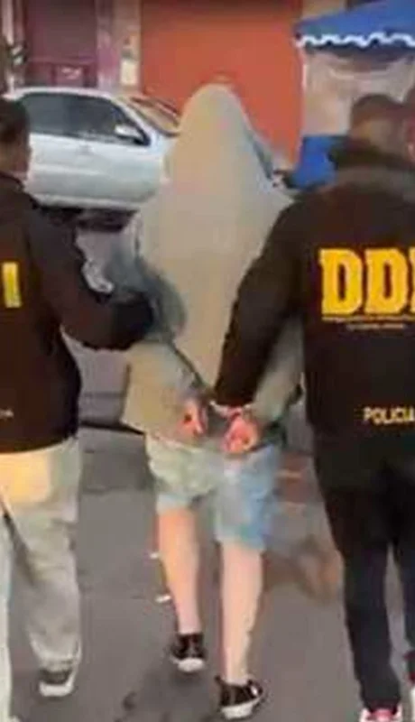 El acusado de matar a su novia fue detenido y puesto a disposición de la Justicia. Fuente: Captura de pantalla