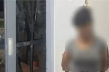 Le desfiguró la cara a su exsuegra, le rompió los vidrios de la casa y terminó presa