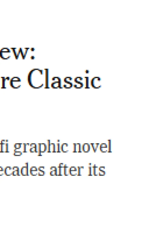 El Eternauta en The New York Time.