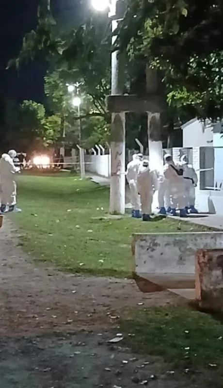 El lugar donde la mujer fue encontrada sin vida/ Fuente: Ministerio Público Fiscal de Tucumán