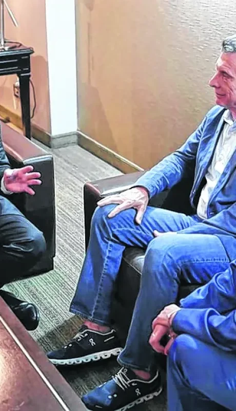 Otros tiempos: Milei, Macri y Bullrich cuando "coincidían en muchas cosas. (Imagen: archivo web)