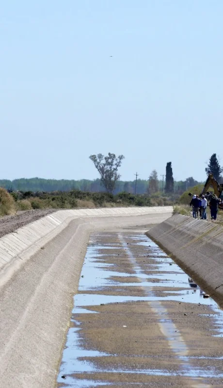 Corta de agua / Fuente: Irrigación