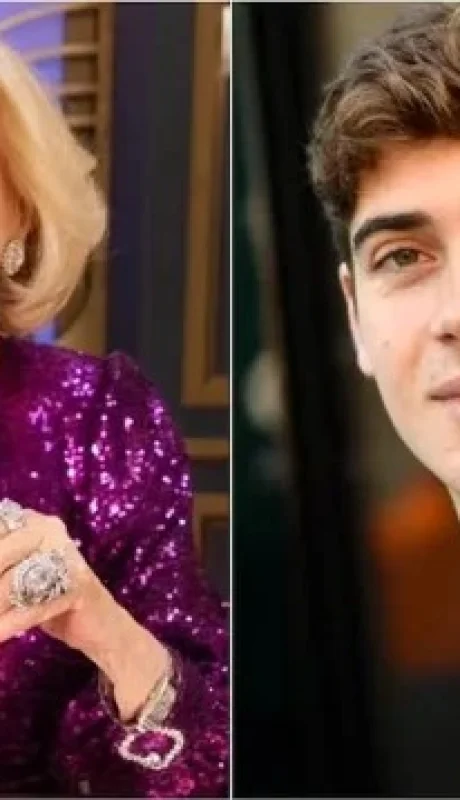 Mirtha Legrand y Franco Colapinto