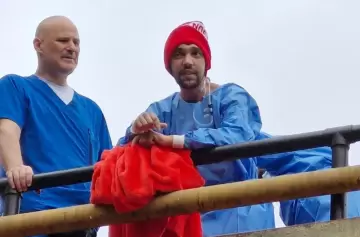 El fotógrafo Pablo Grillo reapareció tras 55 días en terapia intensiva