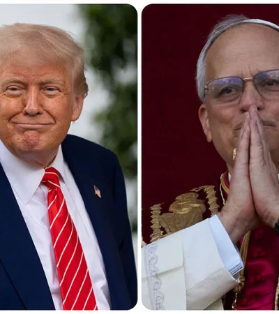 El mandatario republicano no quiere quedar exento del momento célebre del nuevo papa estadounidense.