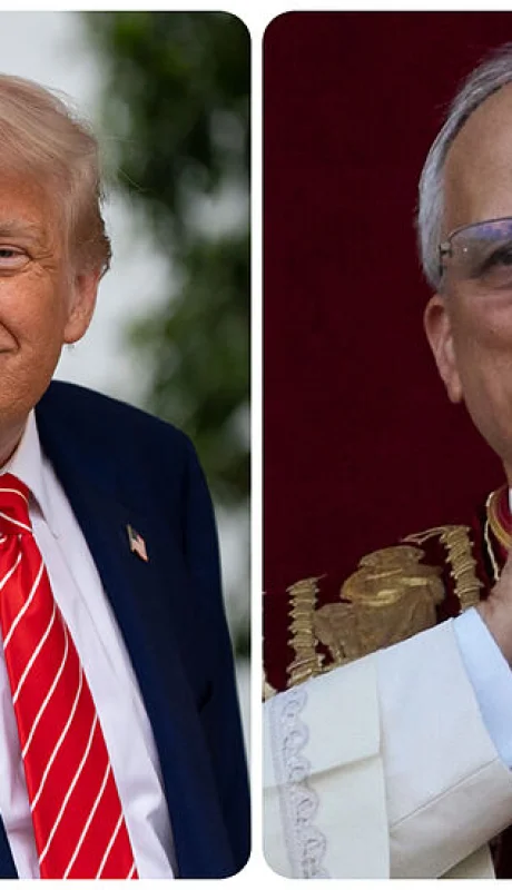 El mandatario republicano no quiere quedar exento del momento célebre del nuevo papa estadounidense.