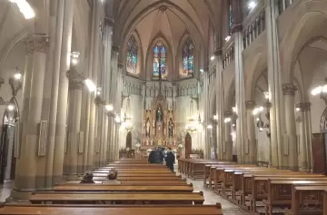 León XIV: la foto inédita de su paso por la parroquia San Agustín en Buenos Aires