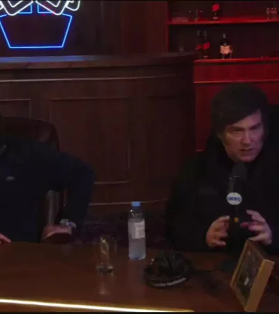 Charla de Milei con el Gordo Dan.