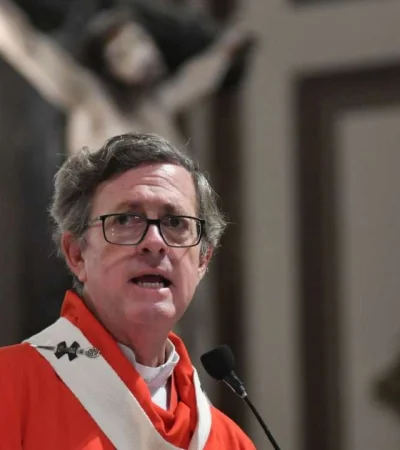 Jorge García Cuerva, arzobispo de Buenos Aires.