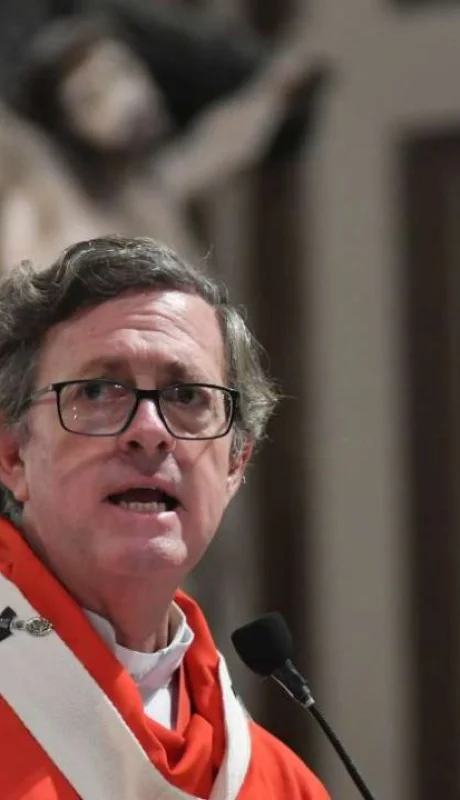 Jorge García Cuerva, arzobispo de Buenos Aires.