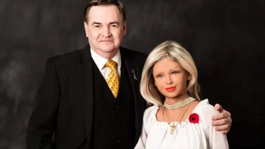 Geoff Gallagher, el australiano que encontró el amor en un robot. (Imagen: web)