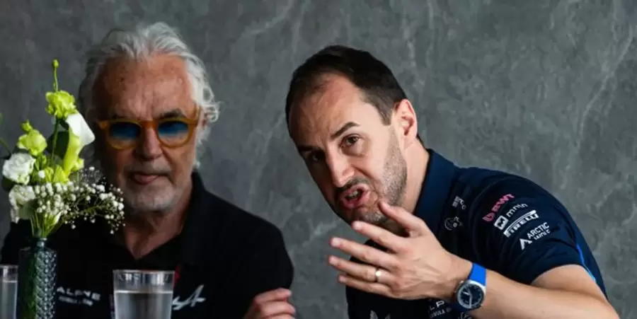 Flavio Briatore y Oliver Oakes no tenían una buena relación./