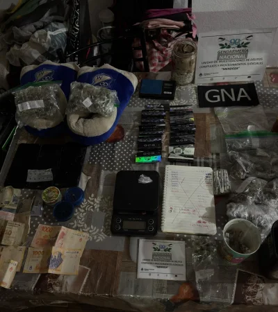 Fuerte operativo en conjunto entre los ministerios de Seguridad de Mendoza y Nación/ Fuente: Ministerio de Seguridad de Mendoza