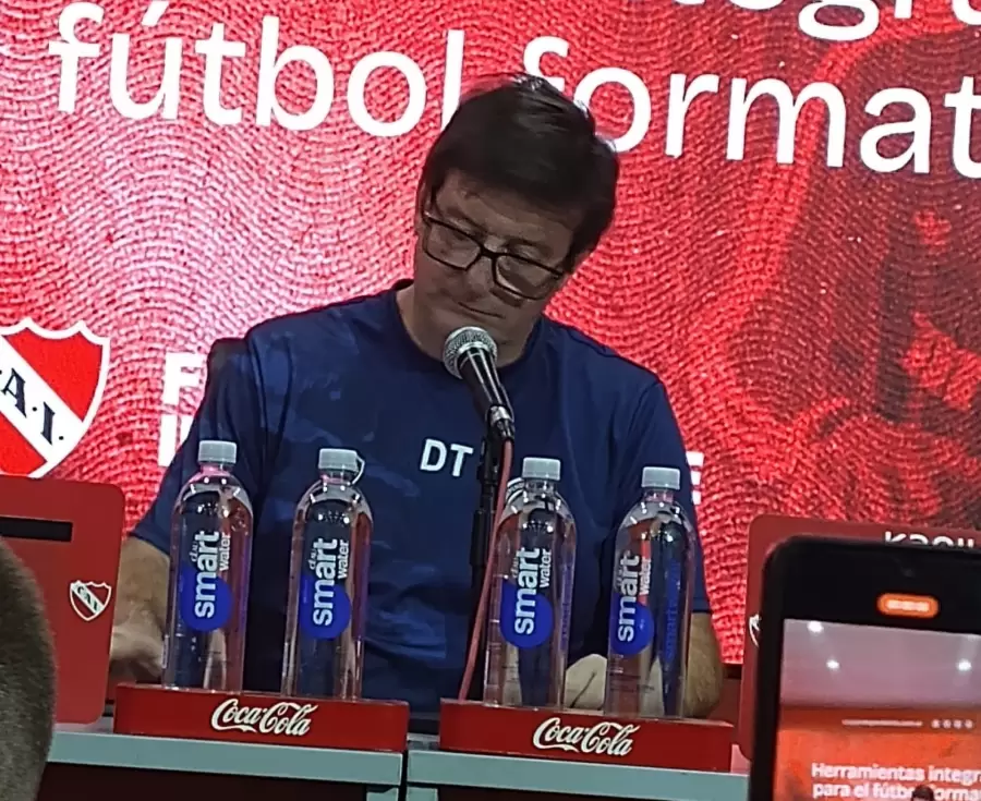 Alfredo Berti se fue enojado.