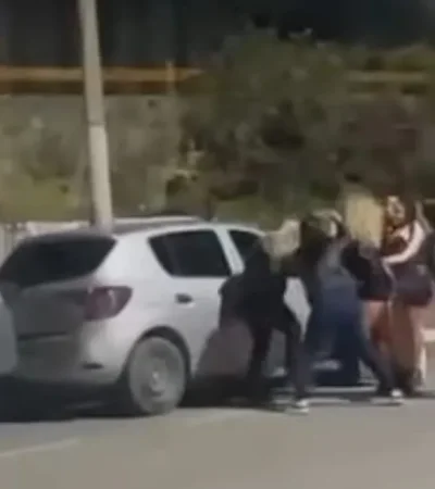 Pelea en Bariloche.