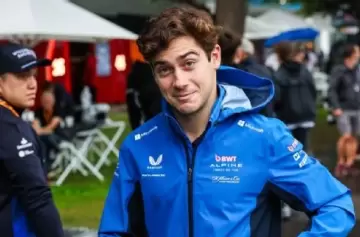 El video de Franco Colapinto visitando la historia de Alpine