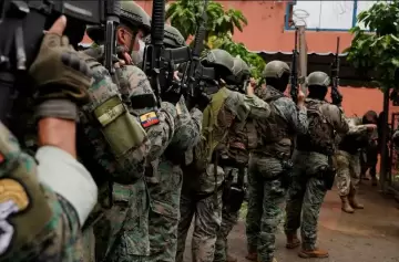 El ejército de Ecuador está a la caza de miembros de las FARC
