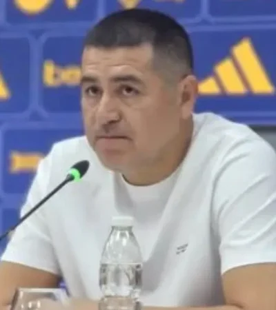 Juan Roman Riquelme, presidente de Boca.