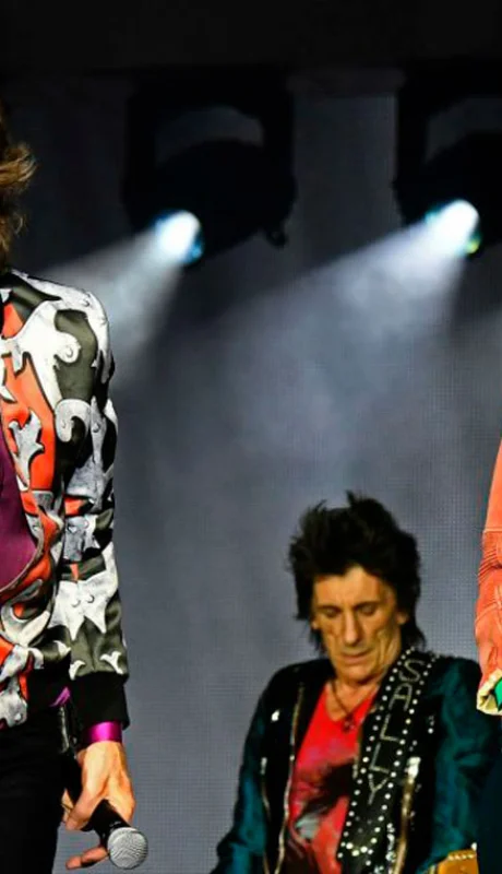 Mick Jagger y Keith Richards, dos leyendas de la música.