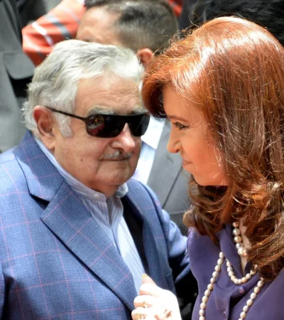 José Mujica y Cristina Kirchner