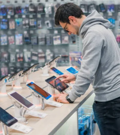 Celulares caros y desactualizados.