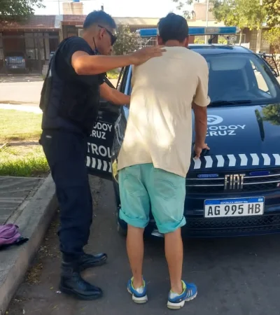 Operativos conjuntos del programa "Godoy Cruz + Policía".