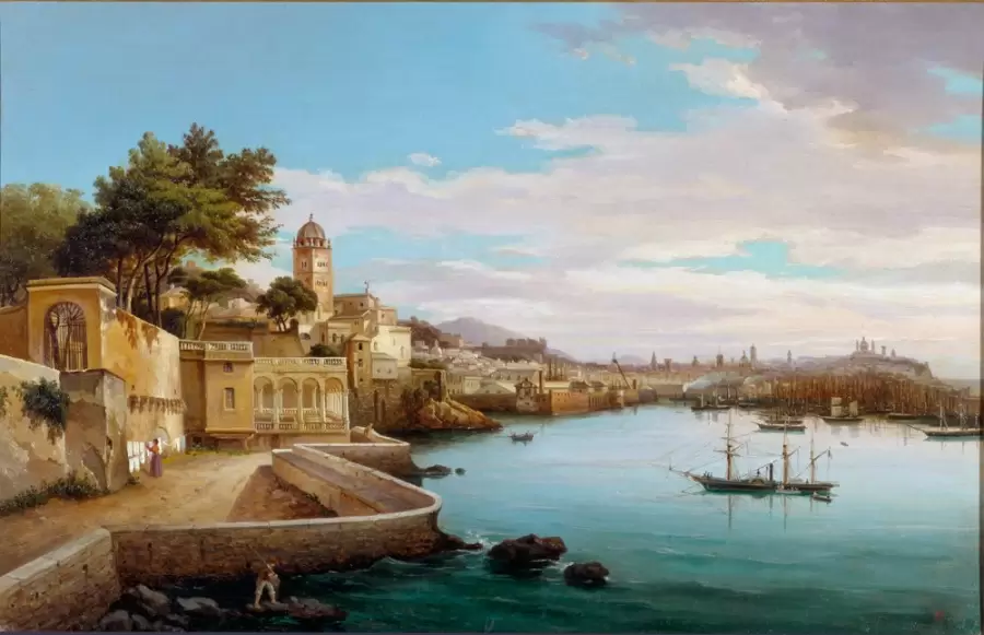 Puerto de Génova, ciudad de donde partió el religioso rumbo a Sudamérica. (Imagen: web)