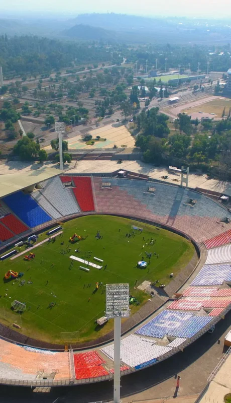 El Estadio Malvinas en la actualidad.