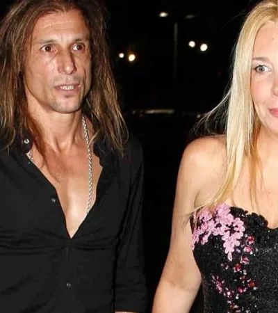 Mariana Nannis  y  Claudio Caniggia.