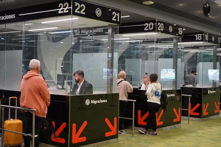 Control migratorio en aeropuertos