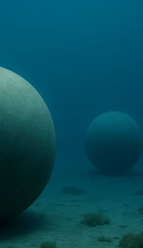 Bolas de 400 toneladas y 9 metros de diámetro