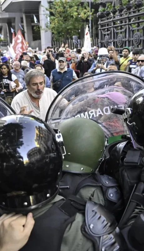 Marcha de jubilados.