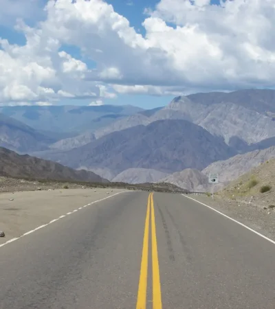 Rutas nacionales en Mendoza.