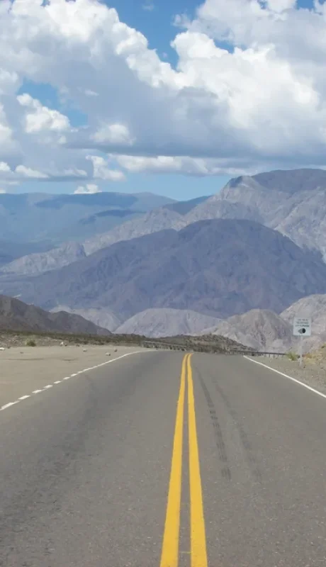 Rutas nacionales en Mendoza.
