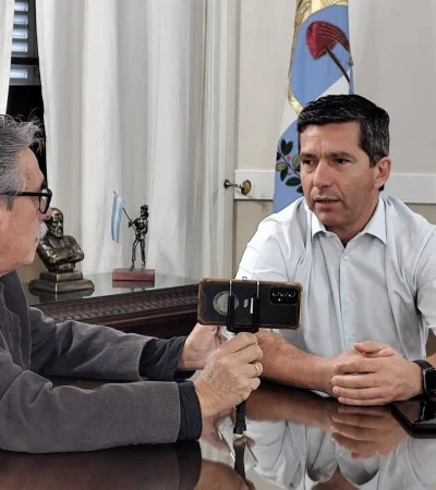 Titular de la Cámara de Diputados y presidente del Comité Provincial de la UCR, Andrés Lombardi.