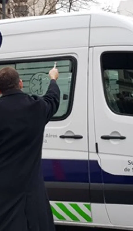 Por su estado, la víctima debió ser traslada a un centro asistencial. (Foto ilustrativa: web)