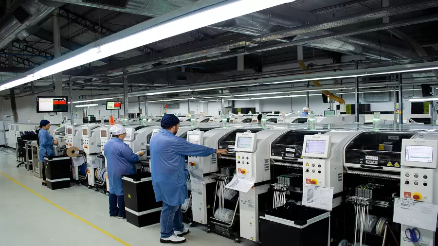 Una planta de ensamble en Tierra del fuego. (Foto: web)