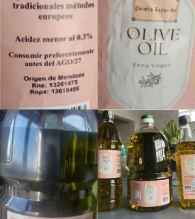 Olive Oil fue prohibido por Anmat/