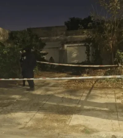 En esta vivienda fue hallado el cadáver. (Foto: cronica.com.ar)
