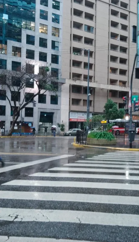 Mucha agua cayó en el Gran Buenos Aires/