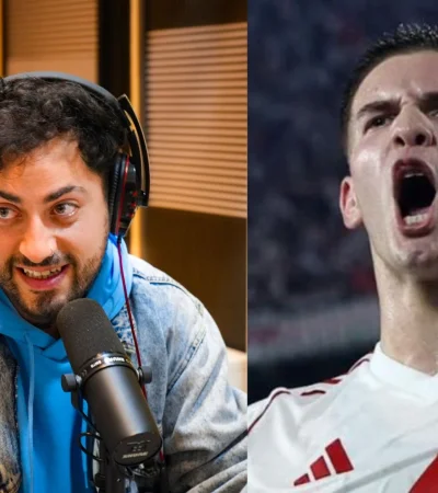 Gabo Nazar visitó los estudios de Ciudadano News y habló de su amistad con Mastantuono.